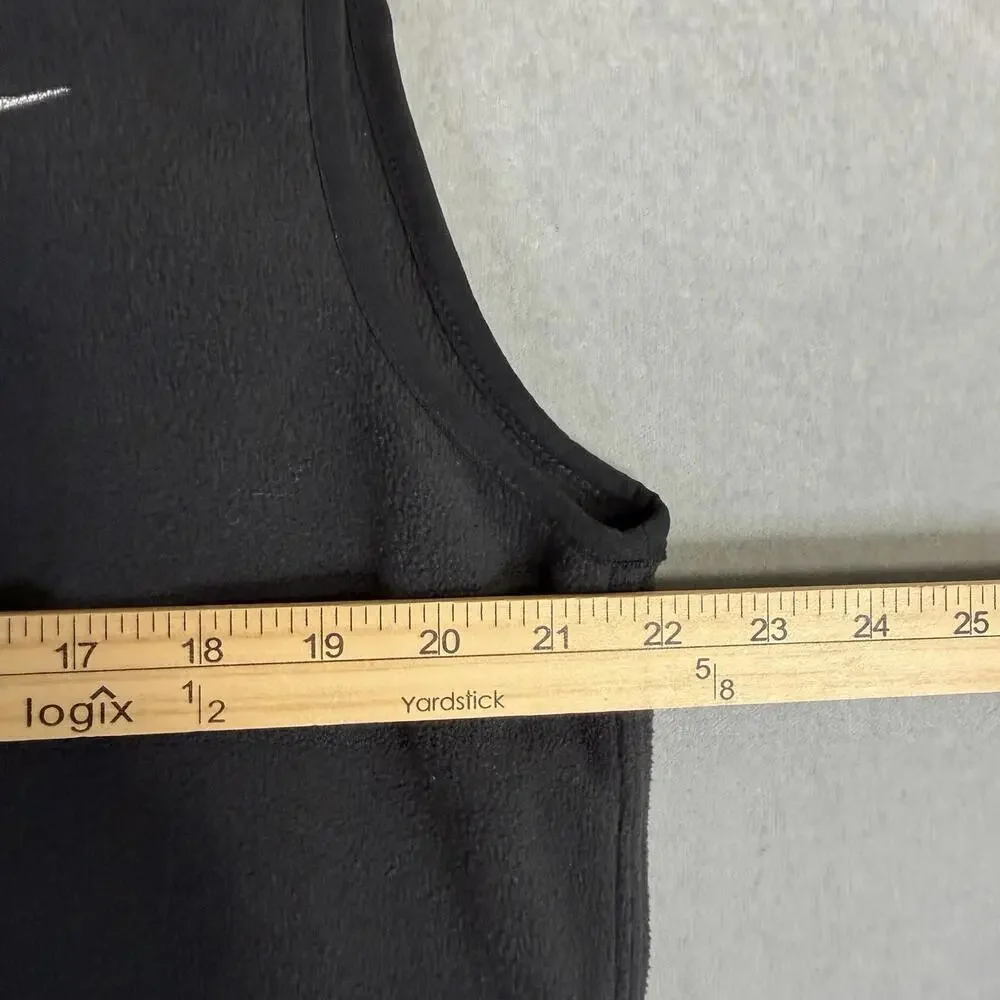 Nike Vest Mens Large Black Hooded Fleece Full Zip Athletic Jacket Hoodie 679418 - Picture 6 of 7